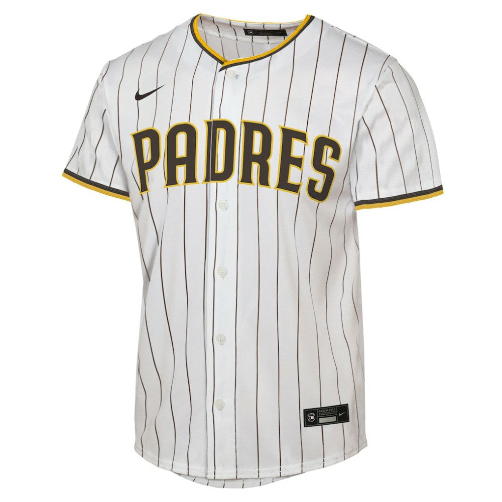Manny Machado San Diego Padres Youth Home Replica Player Jersey - White | Nike