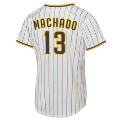 Manny Machado San Diego Padres Youth Home Replica Player Jersey - White | Nike
