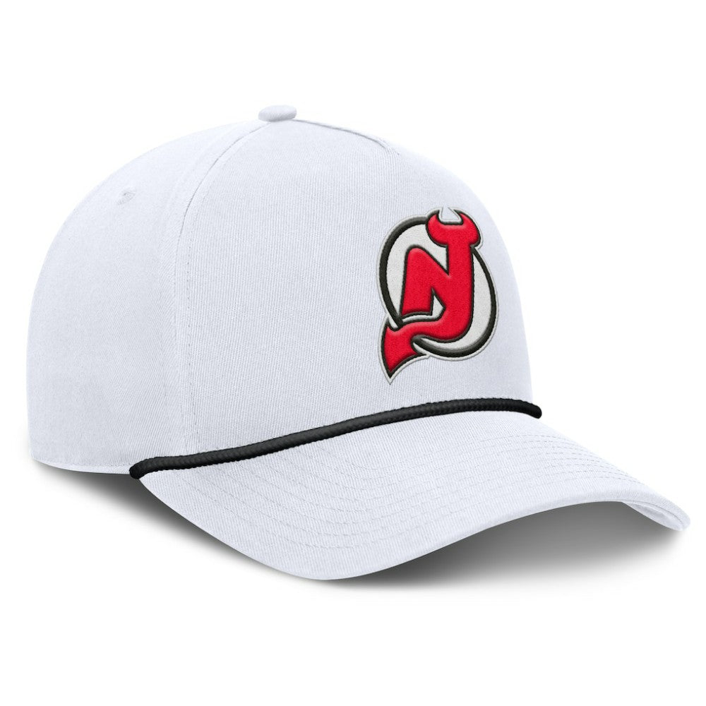 New Jersey Devils Fanatics Rope A-Frame Adjustable Hat