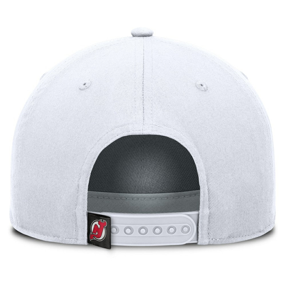 New Jersey Devils Fanatics Rope A-Frame Adjustable Hat