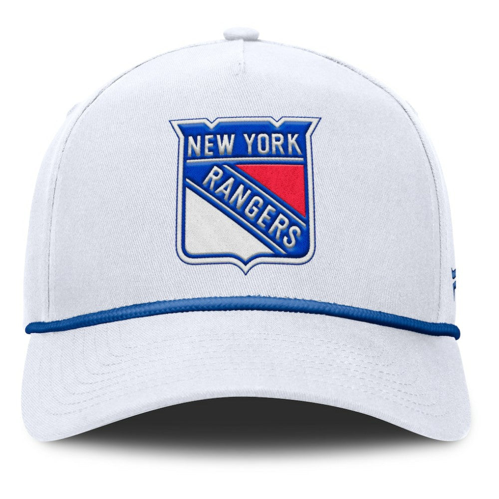 New York Rangers Fanatics Rope A-Frame Adjustable Hat