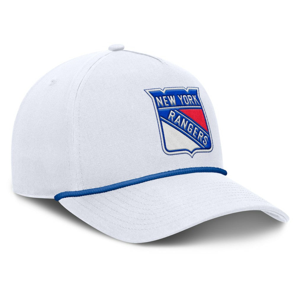 New York Rangers Fanatics Rope A-Frame Adjustable Hat
