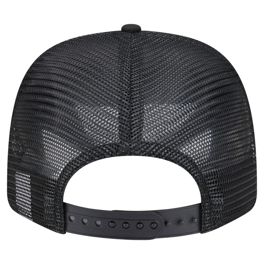 Miami Marlins Flag 9SEVENTY Stretch-Snap Hat - Black | New Era