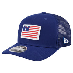 Texas Rangers Flag 9SEVENTY Stretch-Snap Hat - Royal | New Era
