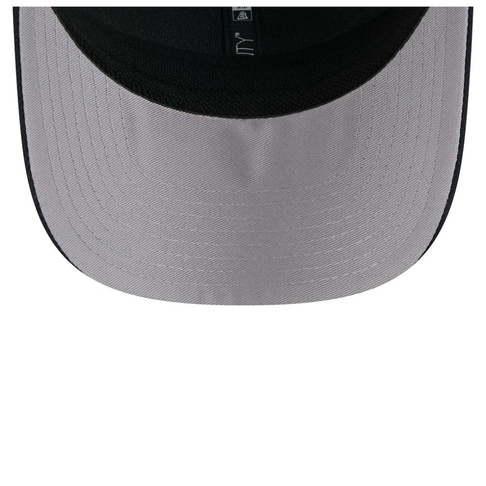 Atlanta Braves Flag 9SEVENTY Stretch-Snap Hat - Navy | New Era