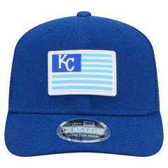 Kansas City Royals Flag 9SEVENTY Stretch-Snap Hat - Royal | New Era