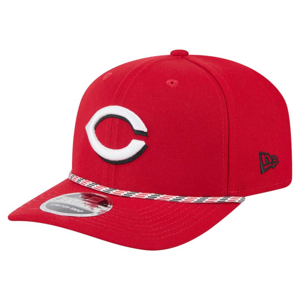 Cincinnati Reds Multi-Rope 9SEVENTY Stretch-Snap Hat - Red | New Era