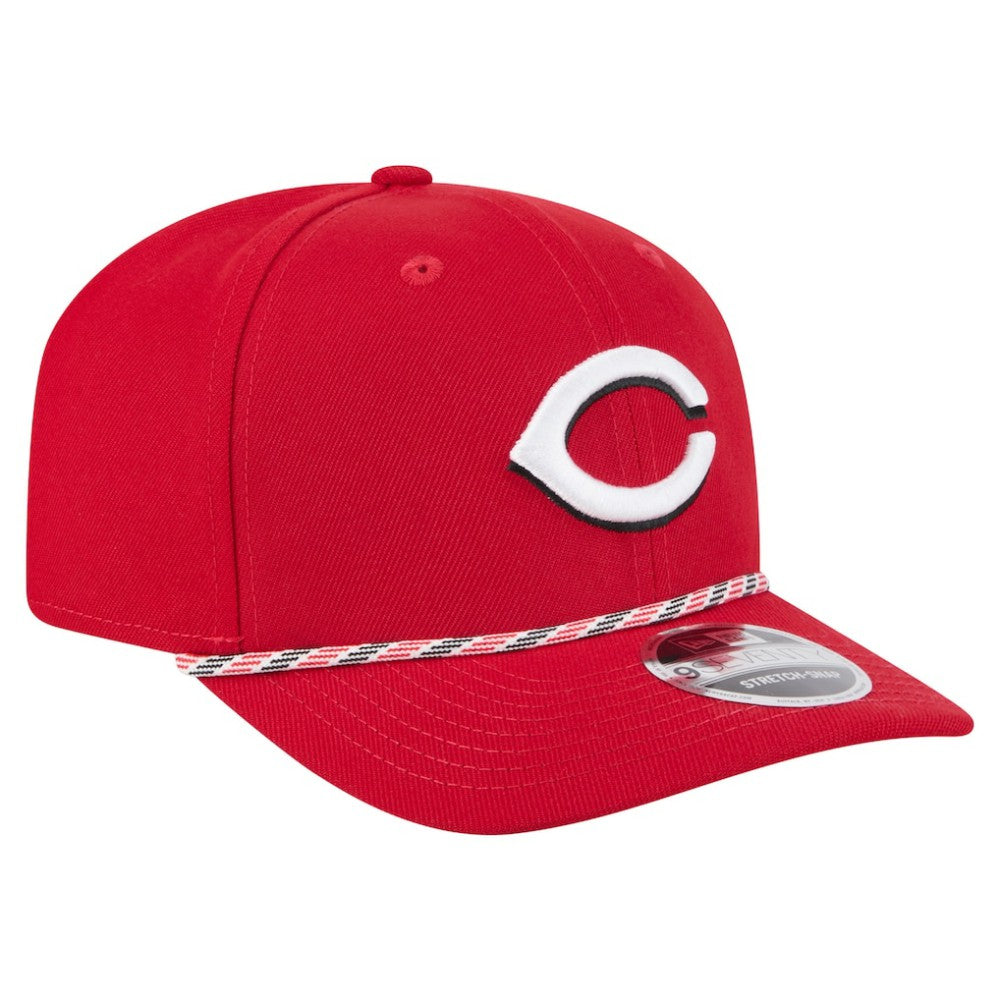 Cincinnati Reds Multi-Rope 9SEVENTY Stretch-Snap Hat - Red | New Era