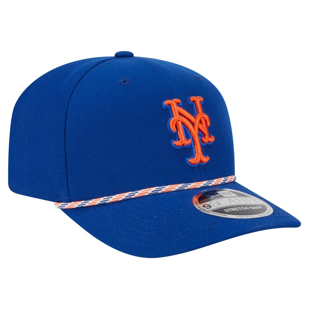 New York Mets Multi-Rope 9SEVENTY Stretch-Snap Hat - Royal | New Era