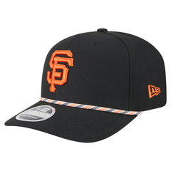 San Francisco Giants Multi-Rope 9SEVENTY Stretch-Snap Hat - Black | New Era