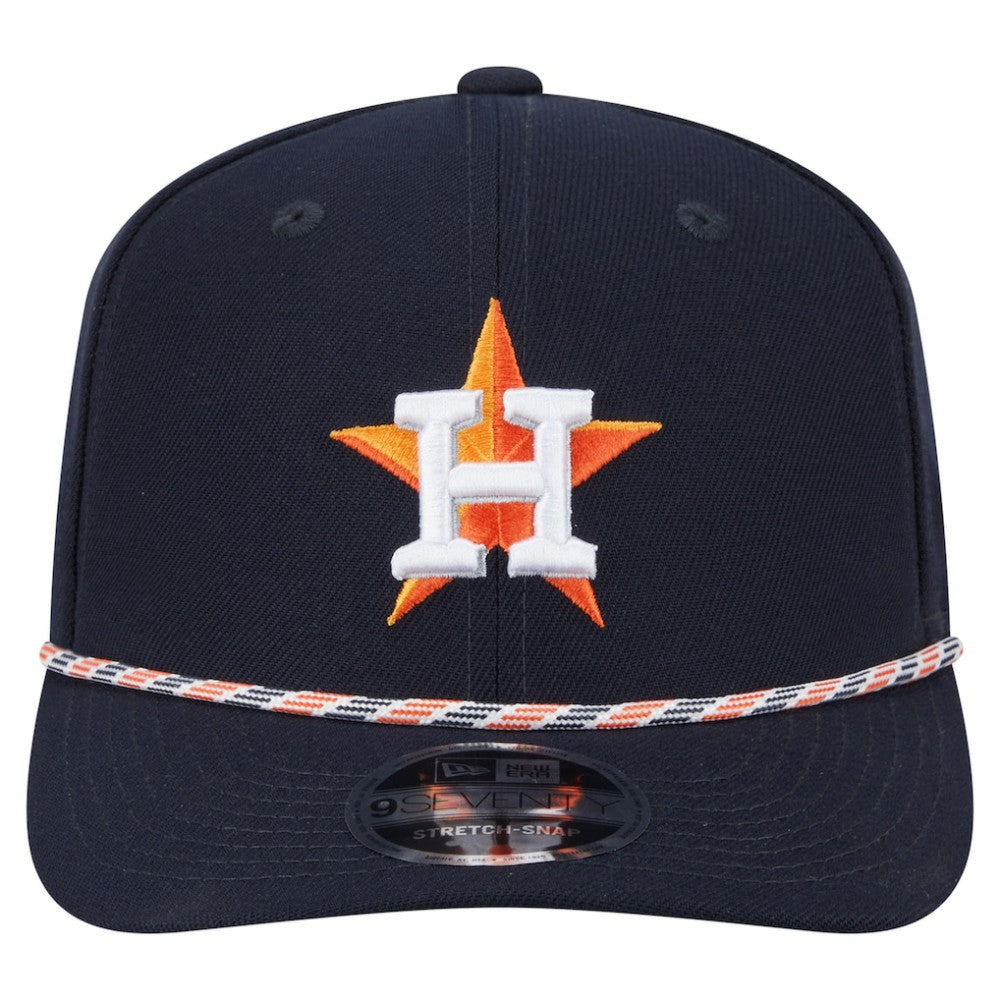 Houston Astros Multi-Rope 9SEVENTY Stretch-Snap Hat - Navy | New Era