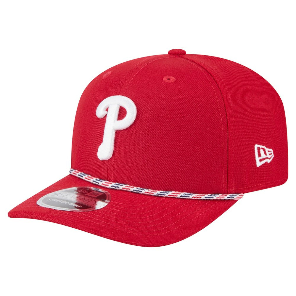 Philadelphia Phillies Multi-Rope 9SEVENTY Stretch-Snap Hat - Red | New Era