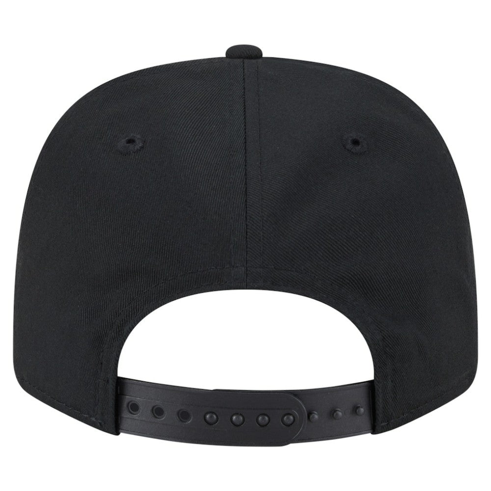 San Francisco Giants Circle Patch 9SEVENTY Stretch-Snap Hat - Black | New Era