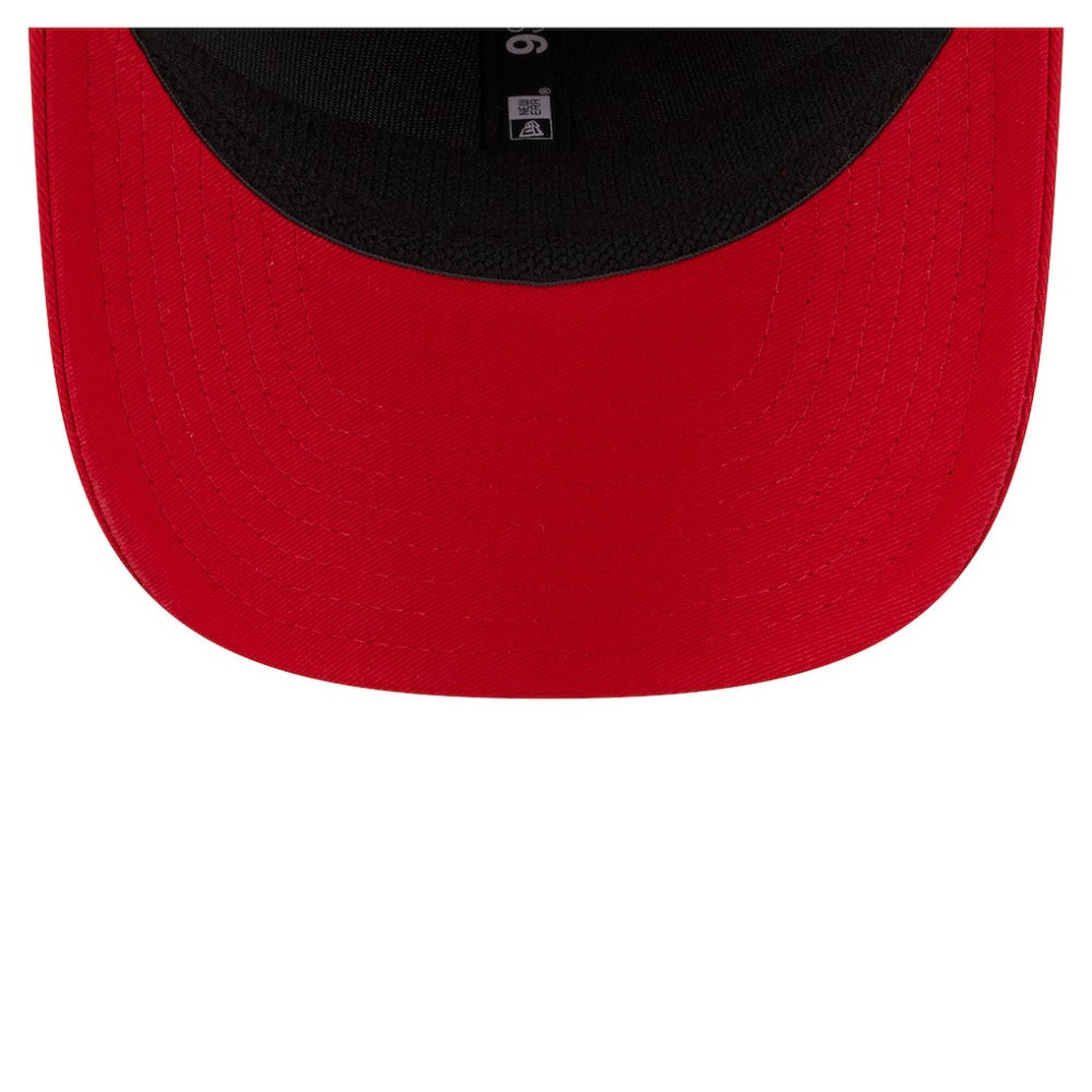 Cincinnati Reds Circle Patch 9SEVENTY Stretch-Snap Hat - Red | New Era