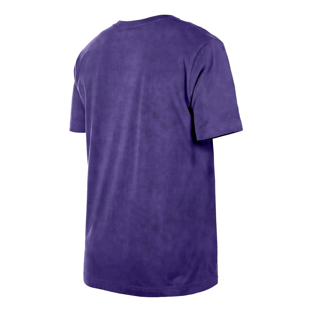 Los Angeles Lakers Throwback Vintage Boxy Mineral Wash T-Shirt - Purple | New Era outlet