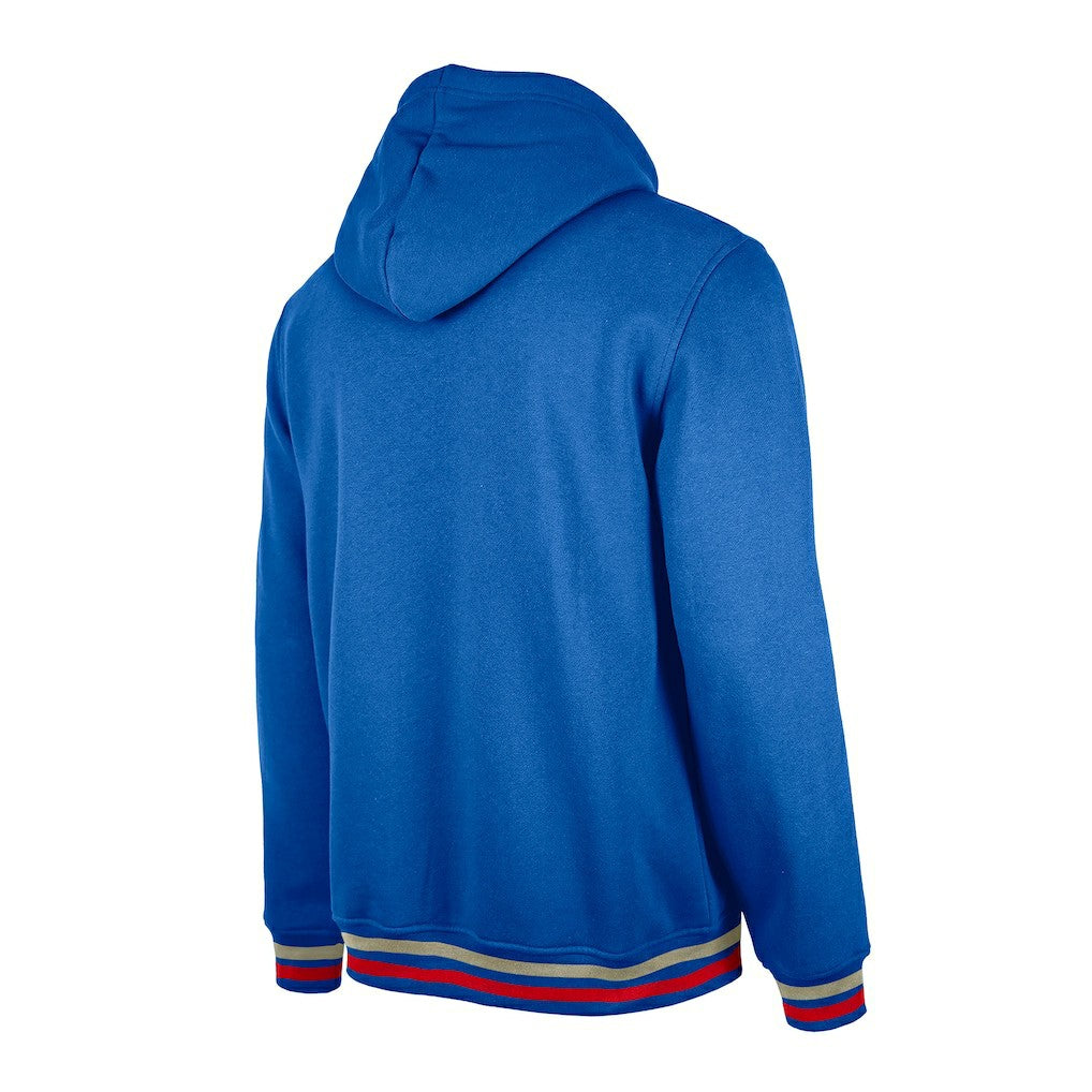Philadelphia 76ers Throwback Vintage Pullover Hoodie - Royal | New Era discount