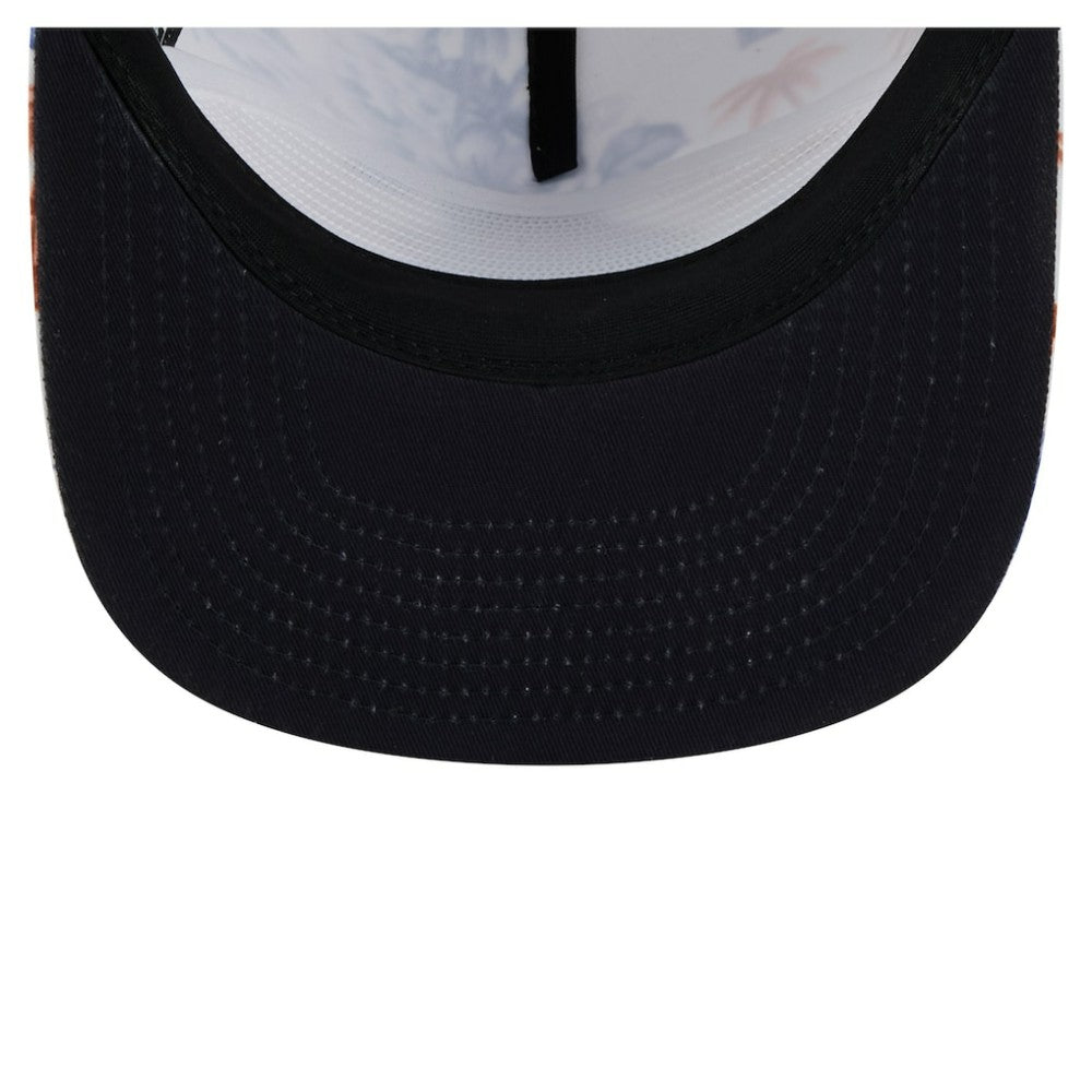 Houston Astros Printed Island Golfer Snapback Hat - White | New Era