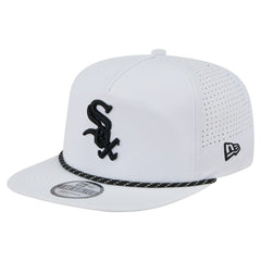 Chicago White Sox Perforated Golfer Snapback Hat - White | New Era