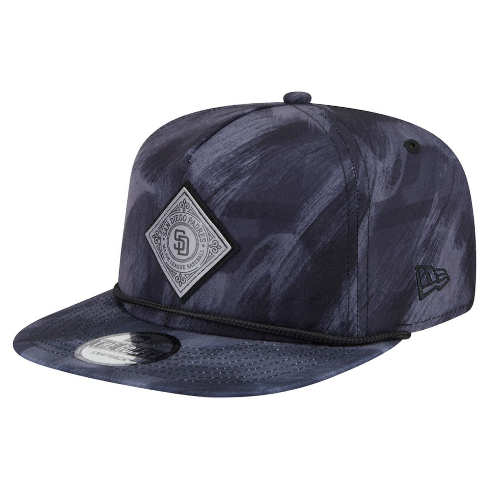 San Diego Padres Printed Golfer Snapback Hat - Navy | New Era
