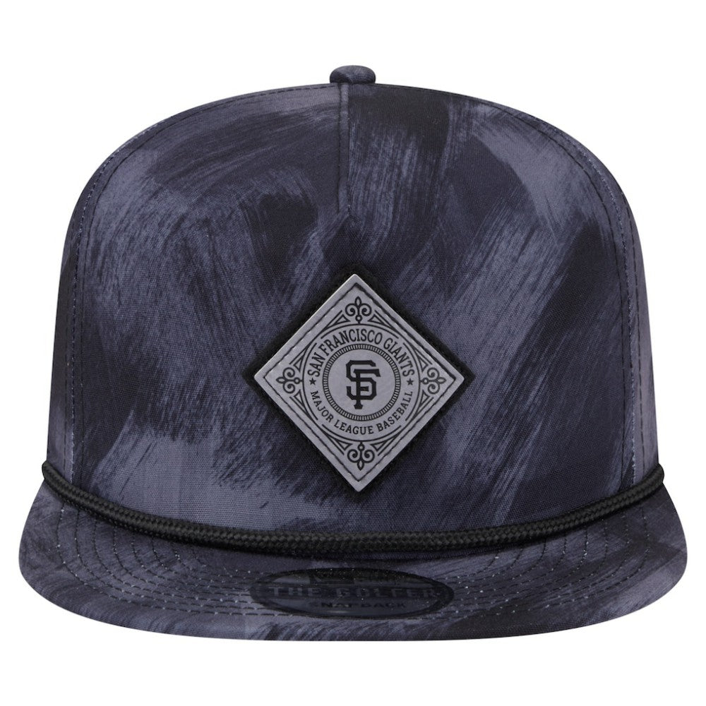 San Francisco Giants Printed Golfer Snapback Hat - Navy | New Era