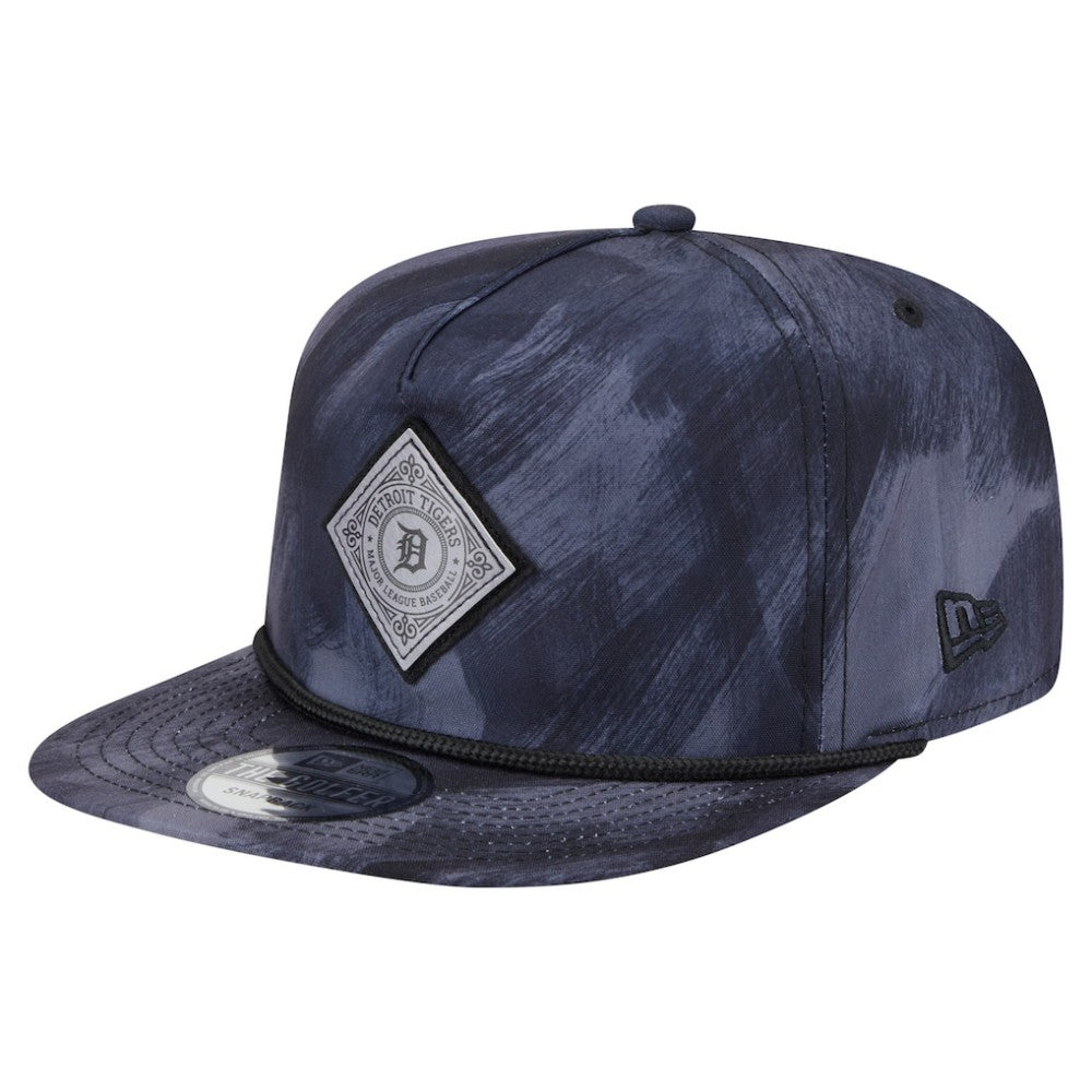 Detroit Tigers Printed Golfer Snapback Hat - Navy | New Era