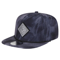 Kansas City Royals Printed Golfer Snapback Hat - Navy | New Era
