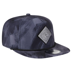 Kansas City Royals Printed Golfer Snapback Hat - Navy | New Era