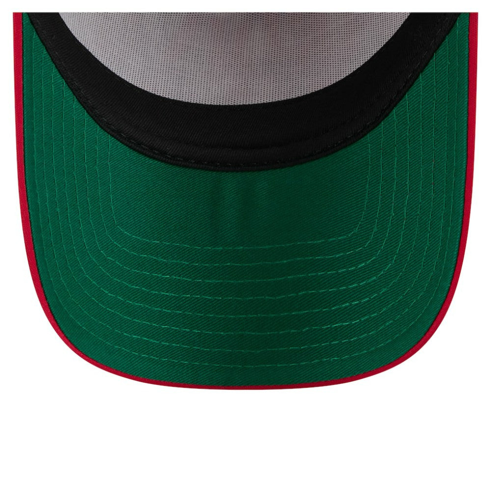 St. Louis Cardinals Distressed 9FORTY A-Frame Adjustable Trucker Hat - White | New Era