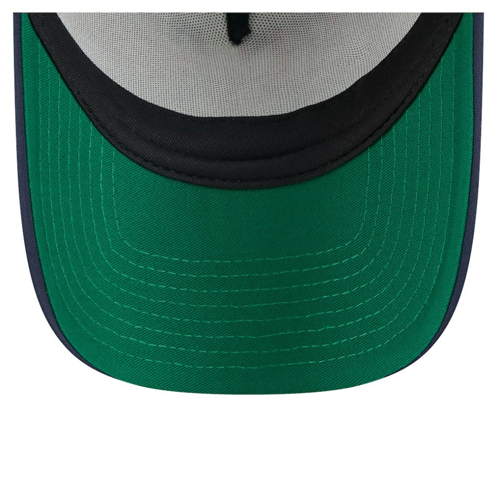 Boston Red Sox Distressed 9FORTY A-Frame Adjustable Trucker Hat - Navy | New Era