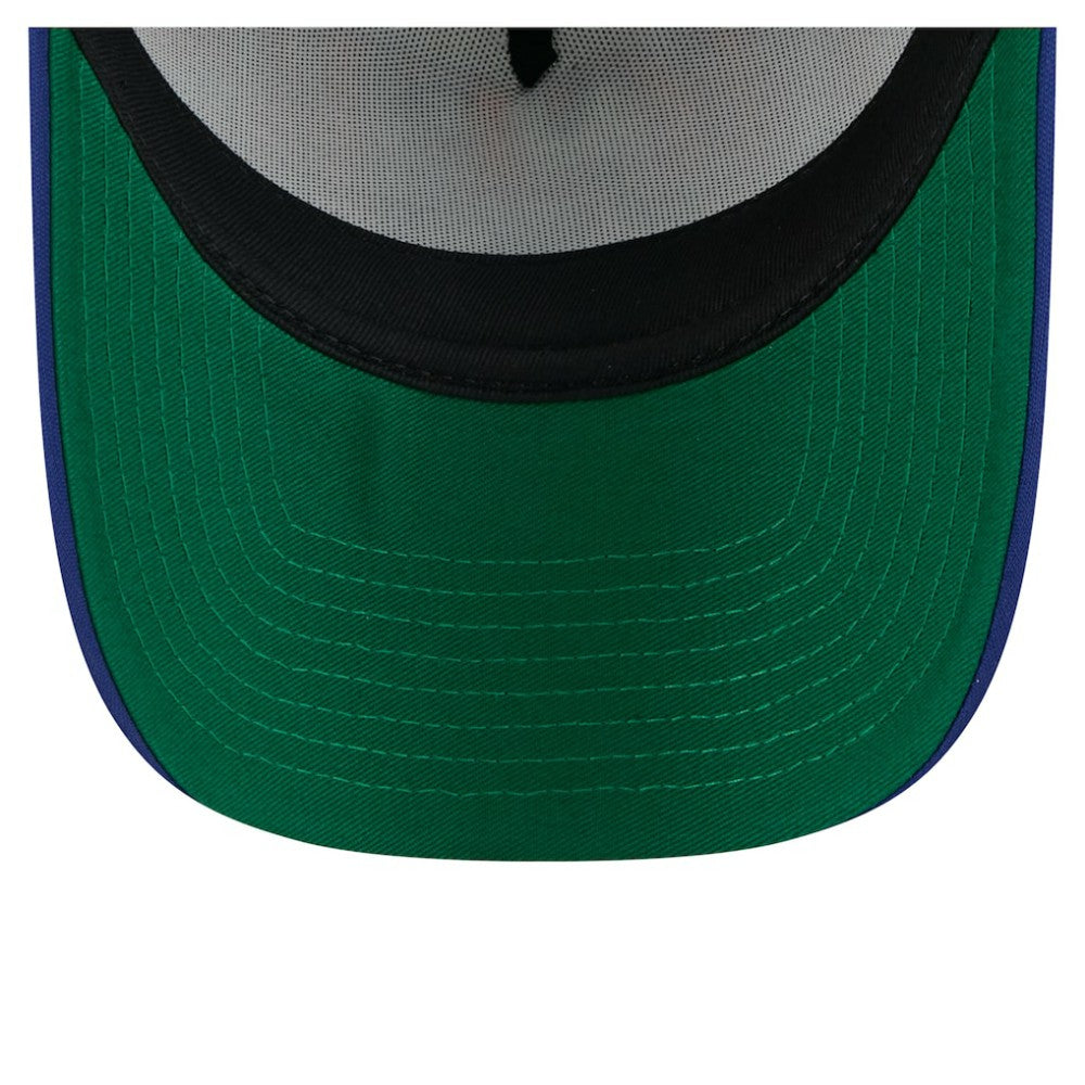 Detroit Tigers Distressed 9FORTY A-Frame Adjustable Trucker Hat - White/Navy | New Era