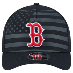 Boston Red Sox American Flag 9FORTY M-Crown A-Frame Adjustable Hat - Navy | New Era