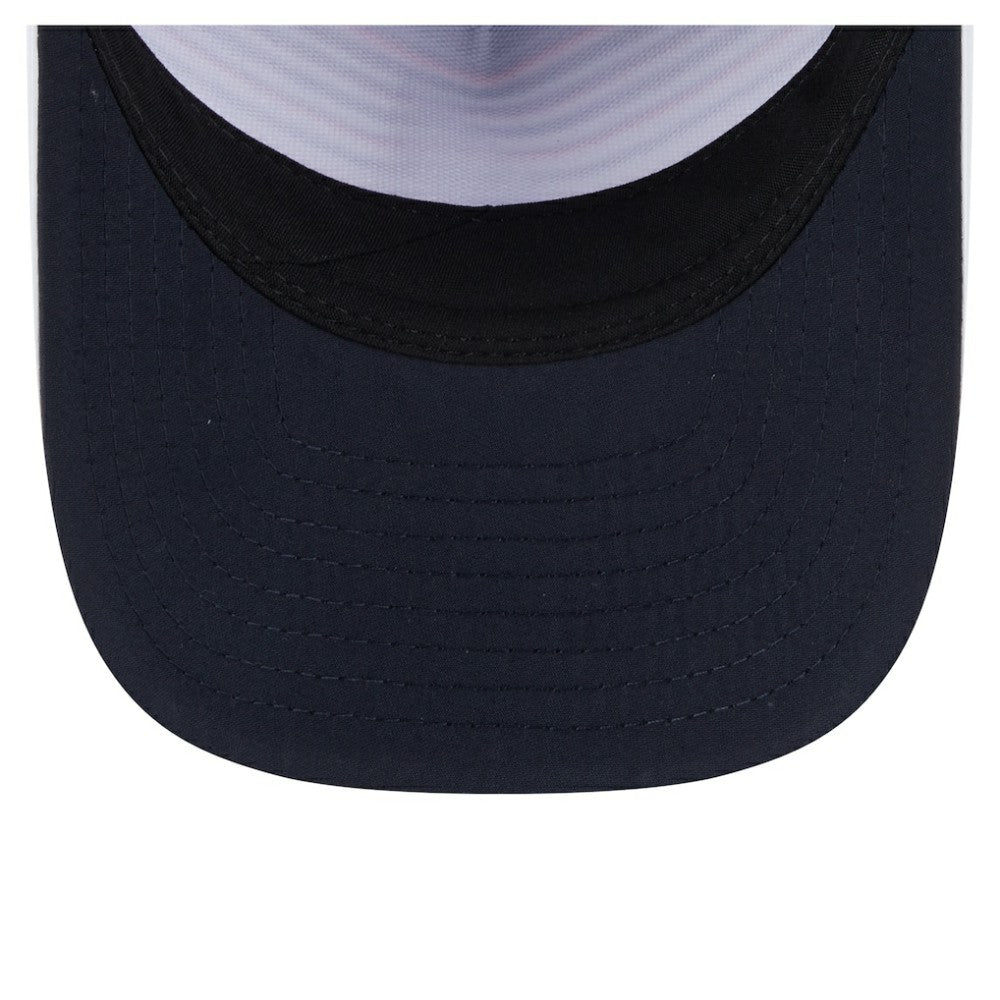 Atlanta Braves Gradient 9FORTY M-Crown Adjustable Hat - Navy | New Era