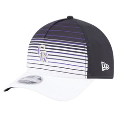 Colorado Rockies Gradient 9FORTY M-Crown Adjustable Hat - Black | New Era