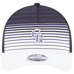 Colorado Rockies Gradient 9FORTY M-Crown Adjustable Hat - Black | New Era