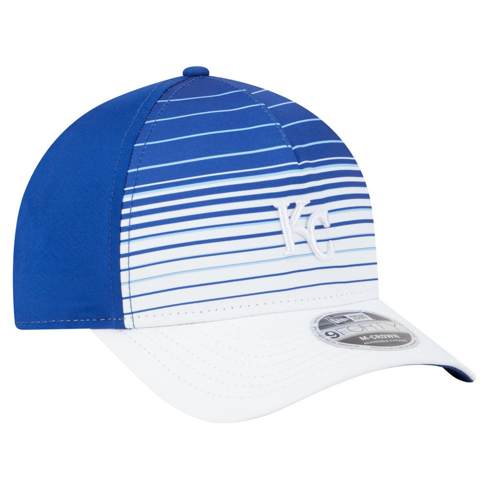 Kansas City Royals Gradient 9FORTY M-Crown Adjustable Hat - Royal | New Era