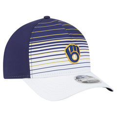 Milwaukee Brewers Gradient 9FORTY M-Crown Adjustable Hat - Navy | New Era