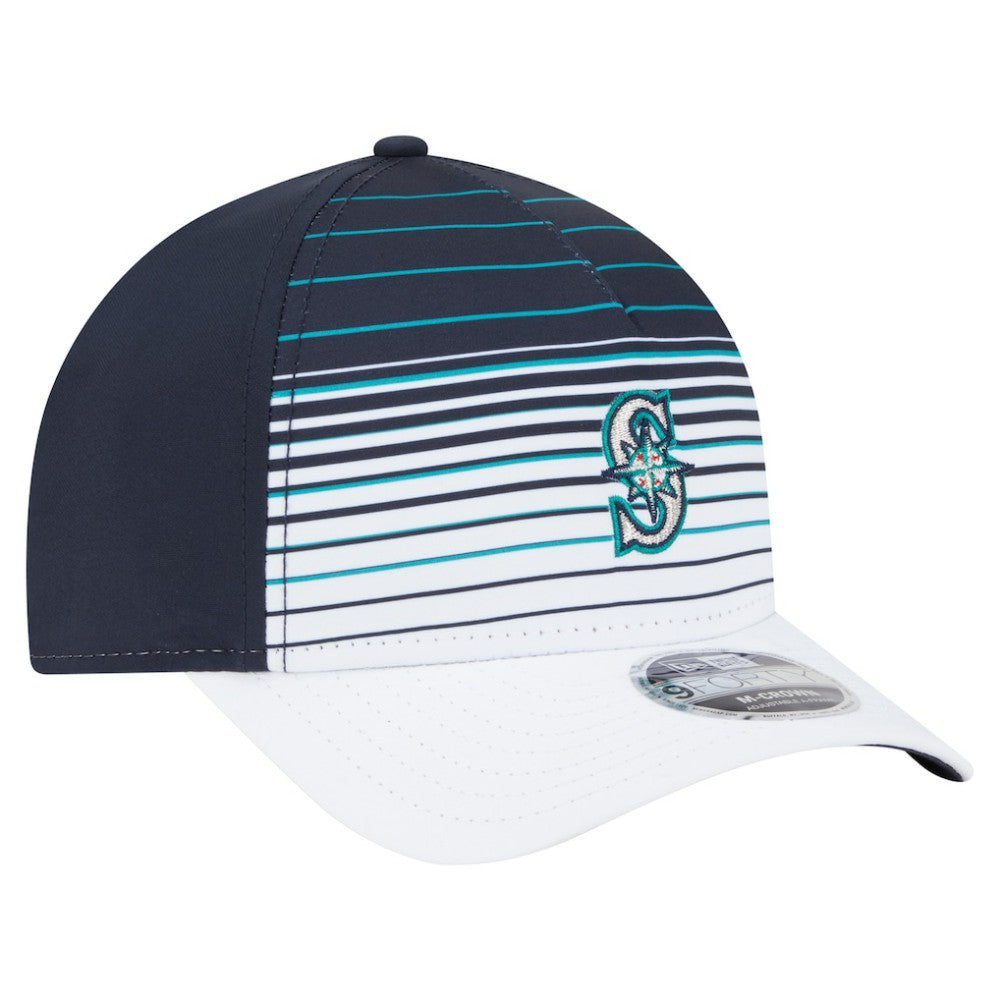 Seattle Mariners Gradient 9FORTY M-Crown Adjustable Hat - Navy | New Era