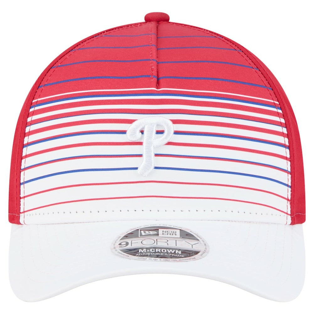 Philadelphia Phillies Gradient 9FORTY M-Crown Adjustable Hat - Red | New Era