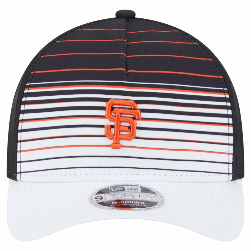 San Francisco Giants Gradient 9FORTY M-Crown Adjustable Hat - Black | New Era