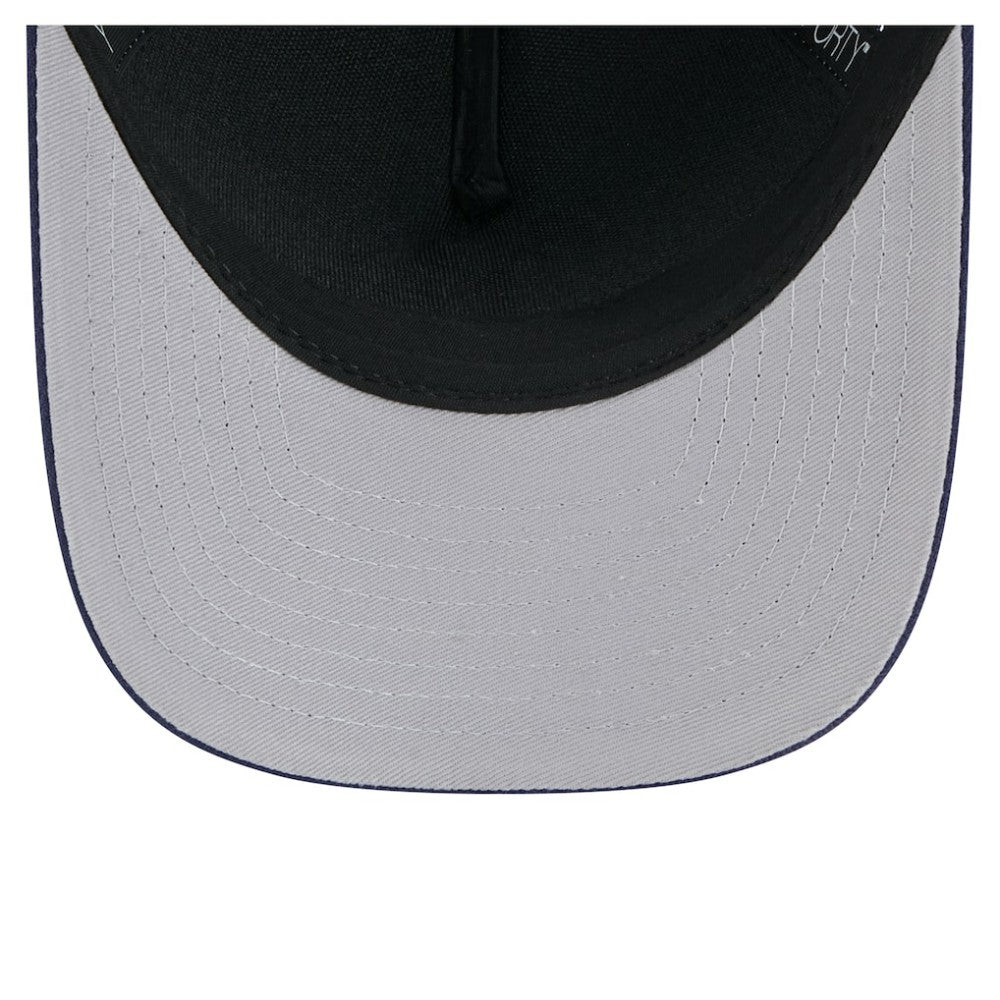 Tampa Bay Rays 2-Tone Color Pack 9FORTY M-Crown A-Frame Adjustable Hat - Light Blue/Navy | New Era