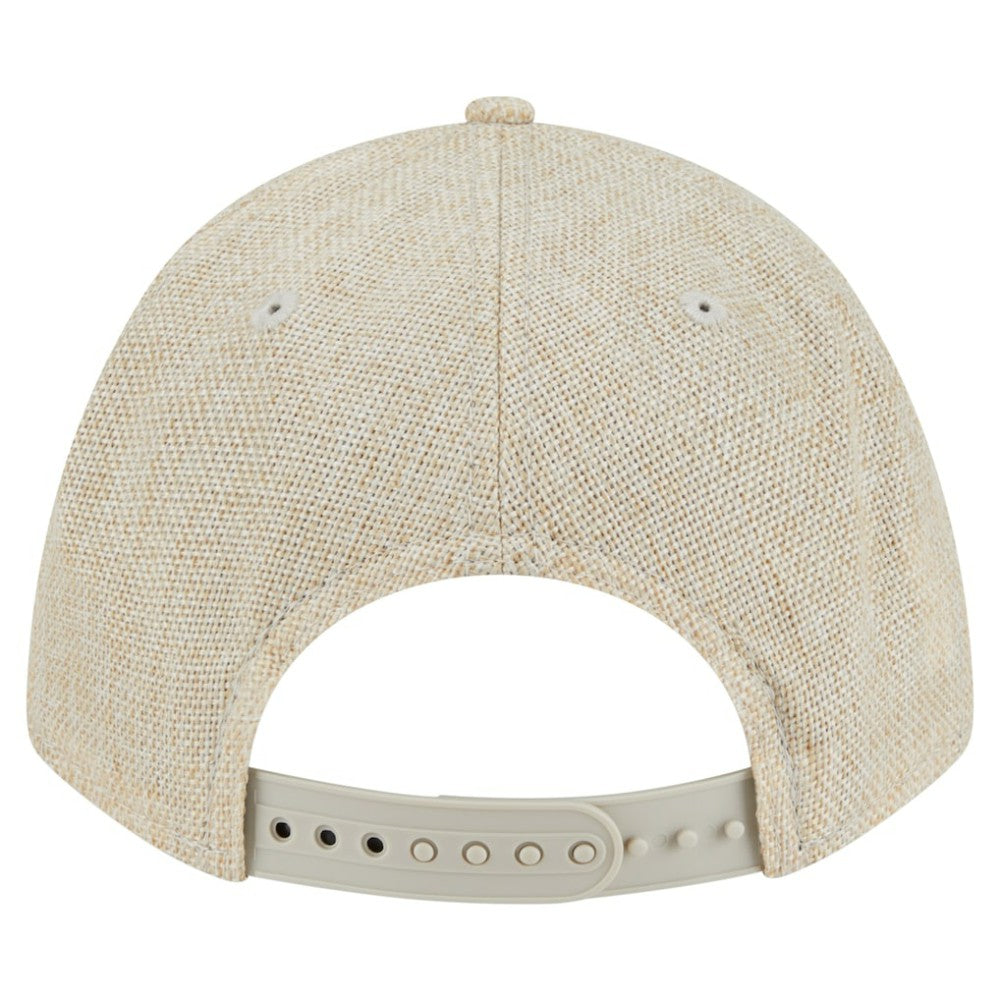 Pittsburgh Pirates Cotton Weave M-Crown A-Frame 9FORTY Adjustable Hat - Beige | New Era
