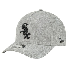 Chicago White Sox Cotton Weave M-Crown A-Frame 9FORTY Adjustable Hat - Gray | New Era