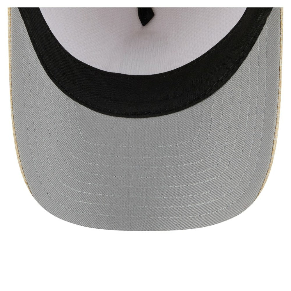 Chicago White Sox Cotton Weave M-Crown A-Frame 9FORTY Adjustable Hat - Beige | New Era
