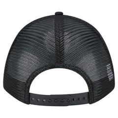 San Diego Padres Gradient 9FORTY A-Frame M-Crown Trucker Adjustable Hat - Black | New Era