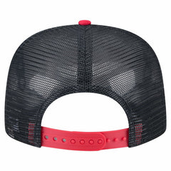 Minnesota Twins Retro Script Trucker 9FIFTY Snapback Hat - White/Red | New Era