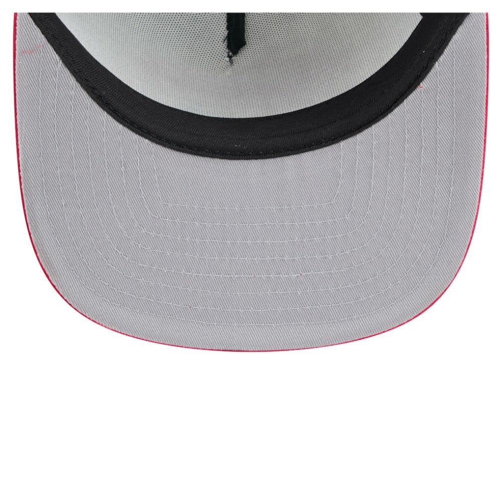 Minnesota Twins Retro Script Trucker 9FIFTY Snapback Hat - White/Red | New Era