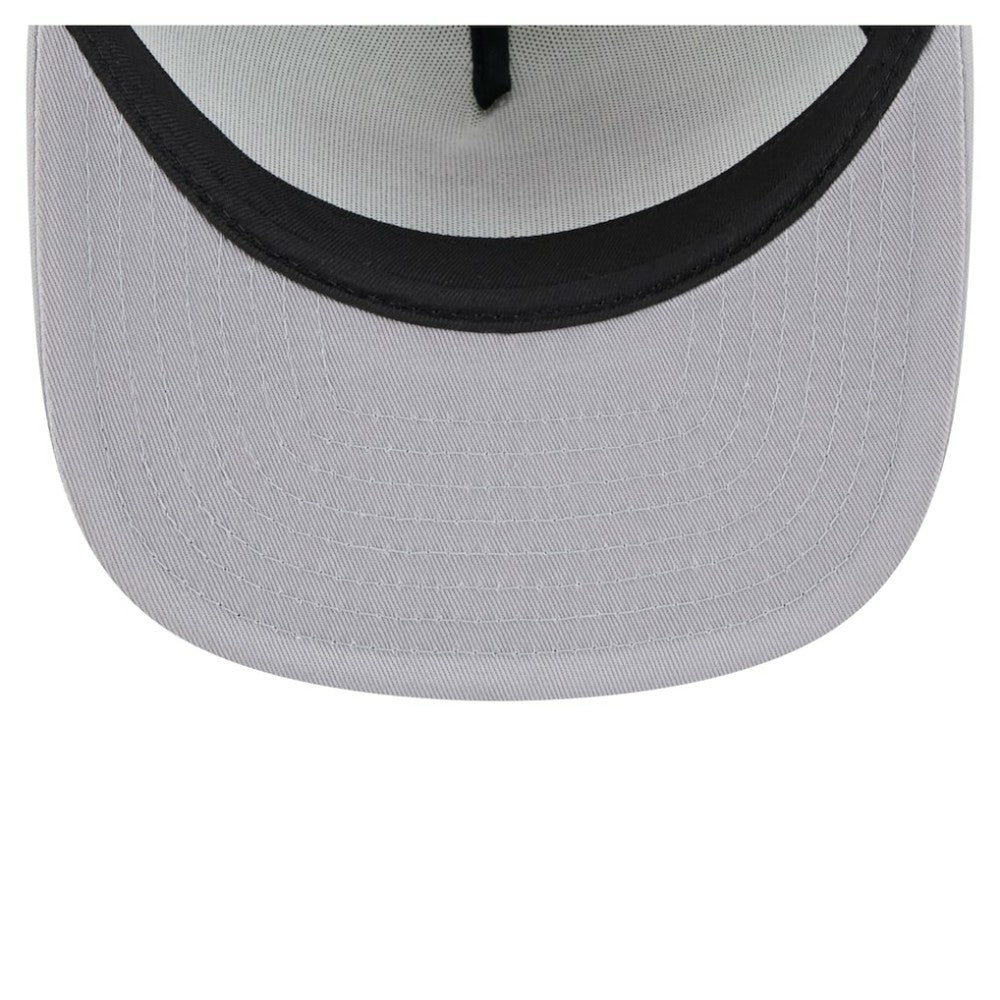 Detroit Tigers Retro Script Trucker 9FIFTY Snapback Hat - White/Gray | New Era