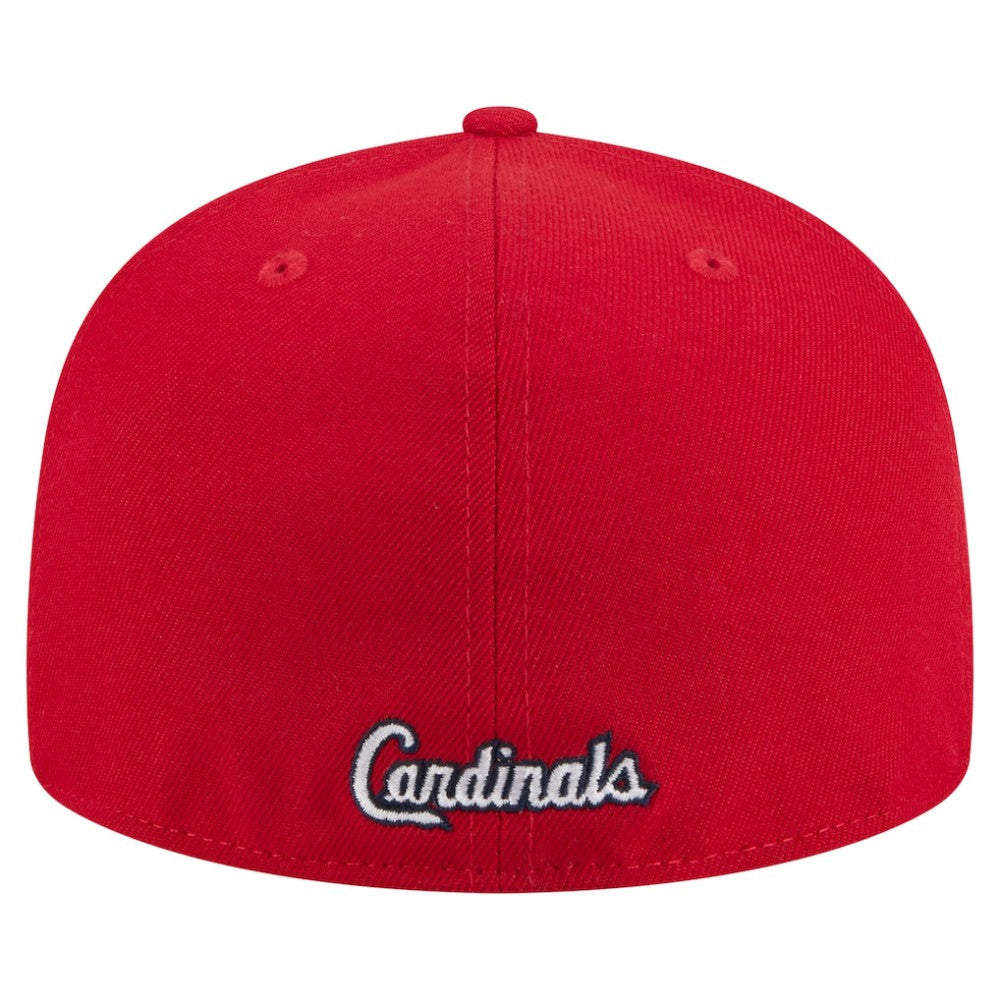 St. Louis Cardinals Overlap 59FIFTY Fitted Hat - Red | New Era