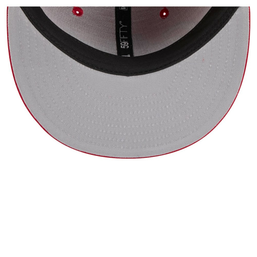 St. Louis Cardinals Overlap 59FIFTY Fitted Hat - Red | New Era
