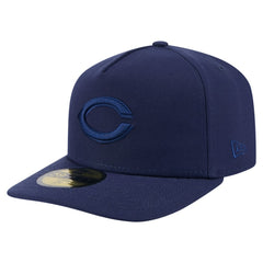 Cincinnati Reds Color Pack A-Frame 59FIFTY Fitted Hat - Navy | New Era
